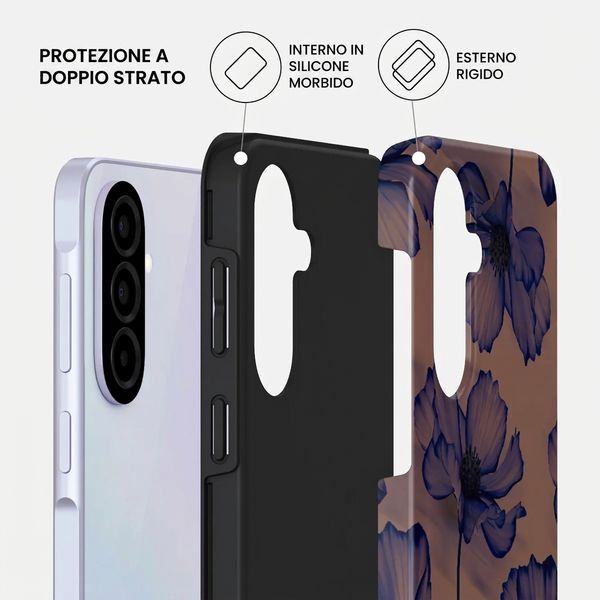 Burga Cover Posteriore Resistente Samsung Galaxy A37 (5G) - Velvet Night