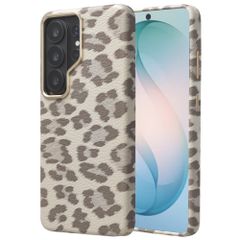 Selencia Cover Sabi Stampa pantera con MagSafe Samsung Galaxy S26 Ultra - Soft Ivory