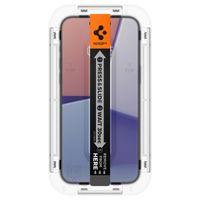 Spigen Vetro temperato GLAStR EZ Fit, confezione da 2 + Applicatore Apple iPhone 16 Plus / 15 Plus