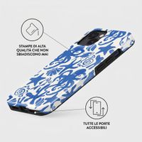Burga Cover Posteriore Resistente con MagSafe Apple iPhone 14 - Nera