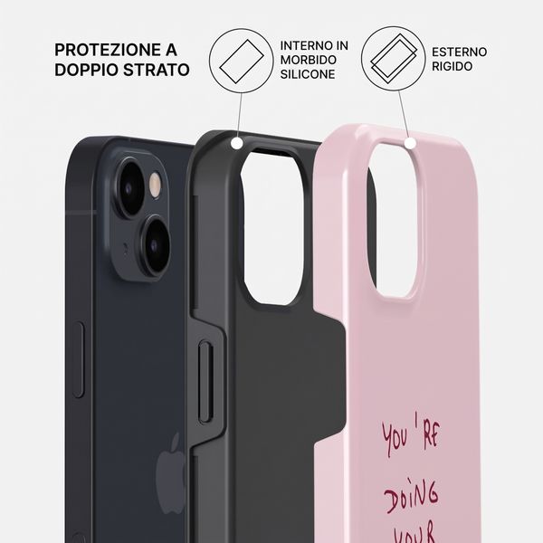 Burga Cover Posteriore Resistente con MagSafe Apple iPhone 13 - Your Best