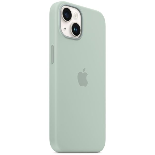 Apple Cover Posteriore in Silicone con MagSafe Apple iPhone 14 - Succulent