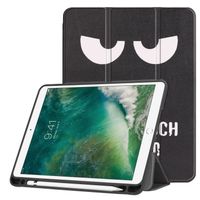 imoshion Cover Trifold Design Apple iPad 6 (2018) 9.7 pollici / iPad 5 (2017) 9.7 pollici / Air 2 (2014)/Air 1 (2013) - Don't touch