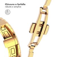 Selencia Cinturino Drago in acciaio Apple Watch | 38/40/41/42 mm - Oro