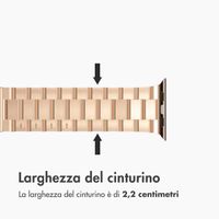 imoshion Cinturino in acciaio Apple Watch | 44/45/46/49 mm - Oro rosa