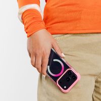 Selencia Cover MagSafe Gradient Apple iPhone 16 Pro - Rosa / Blu