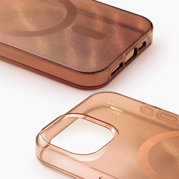 iDeal of Sweden Cover Trasparente con MagSafe Apple iPhone 17e / 16e / 15 / 14 / 13 - Mocha Mousse