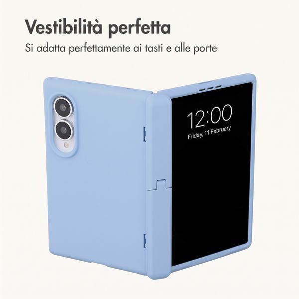 imoshion Color Backcover con supporto Samsung Galaxy Z Fold 8 - Azzurro