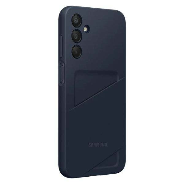 Samsung Cover Originale con Porta Carte Samsung Galaxy A15 (5G/4G) - Black & Blue