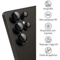 imoshion 2 Pack protezione lente fotocamera Samsung Galaxy S25 Ultra - Nero