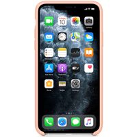 Apple Cover in Silicone Apple iPhone 11 Pro Max - Grapefruit