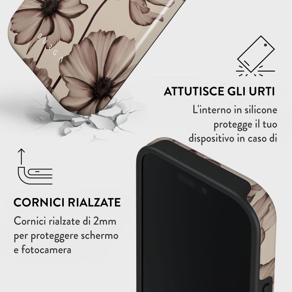 Burga Cover Posteriore Resistente con MagSafe Apple iPhone 16 - Barely Yours