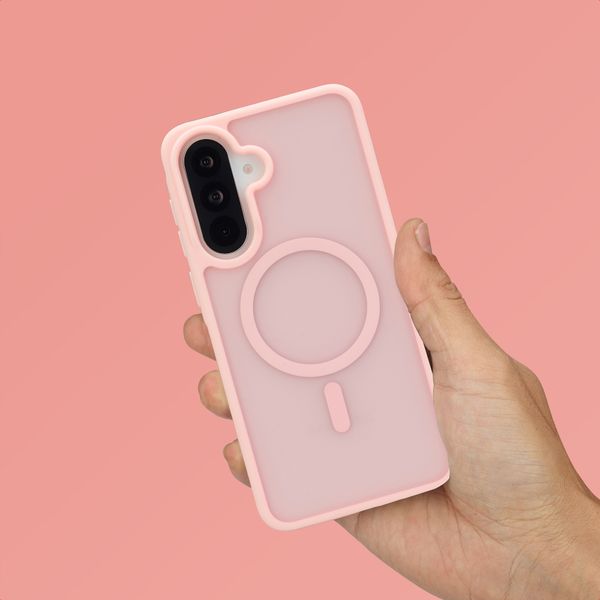 imoshion Cover posteriore Color Guard con MagSafe Samsung Galaxy A37 (5G) - Rosa chiaro
