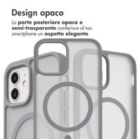 imoshion Cover posteriore Color Guard con MagSafe Apple iPhone 12 (Pro) - Grigio
