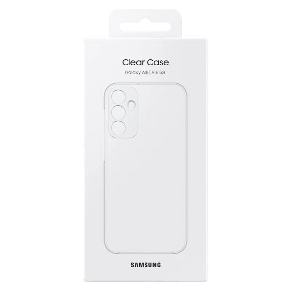 Samsung Cover Rigida Trasparente Originale Samsung Galaxy A15 (5G/4G) - Transparent