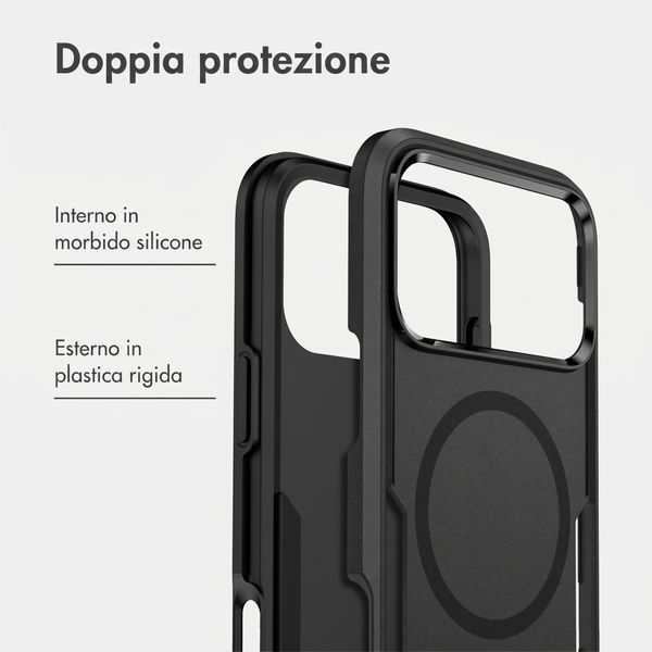 imoshion Cover posteriore con MagSafe Apple iPhone 18 Pro / 17 Pro - Nero