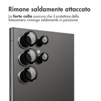 imoshion 2 Pack protezione lente fotocamera Samsung Galaxy S24 Ultra - Nero