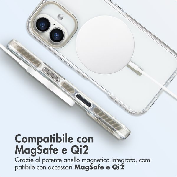 imoshion Cover Combat MagSafe Apple iPhone 16 - Grigio