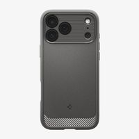 Spigen Cover Rugged Armor con MagSafe Apple iPhone 17 Pro - Grey