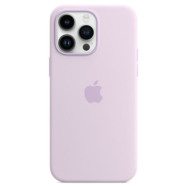 Apple Cover Posteriore in Silicone con MagSafe Apple iPhone 14 Pro Max - Lilla