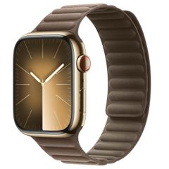 Apple Cinturino Magnetic Link in FineWoven Apple Watch | 44/45/46/49 mm - Taglia S/M - Taupe