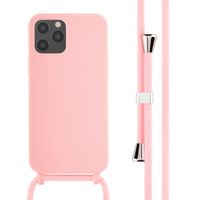 imoshion Cover in Silicone con Cordino Apple iPhone 12 (Pro) - Rosa
