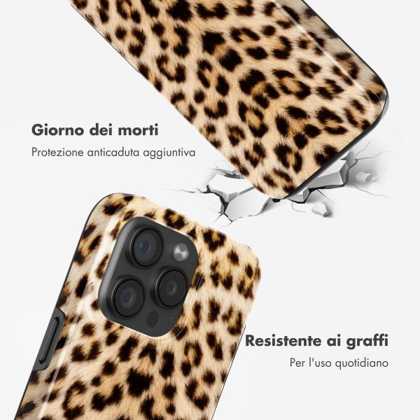 Selencia Cover posteriore Vivid con MagSafe Apple iPhone 15 Pro - Wild Leo