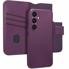 Accezz Cover in pelle 2 in 1 con MagSafe Samsung Galaxy S24 - Heath Purple