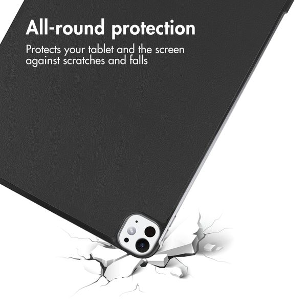 imoshion Cover a libro Trifold Apple iPad Pro 11 (2025) M5 / (2024) M4 - Nero