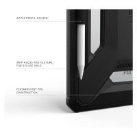 UAG Custodia posteriore Scout LT Apple iPad 11 (2025) 11 pollici A16 / iPad 10 (2022) 10.9 pollici - Black