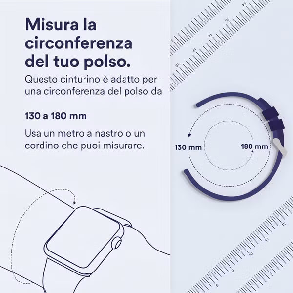 Apple Cinturino sportivo Apple Watch | 38/40/41/42 mm - Taglia S/M - Soft Mint