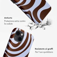 Selencia Cover Posteriore Vivid Apple iPhone 13 Pro - Dream Swirl Chocolate