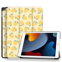 imoshion Cover Trifold Design Apple iPad 9 (2021) 10.2 pollici / iPad 8 (2020) 10.2 pollici / iPad 7 (2019) 10.2 pollici - Citrus Dream