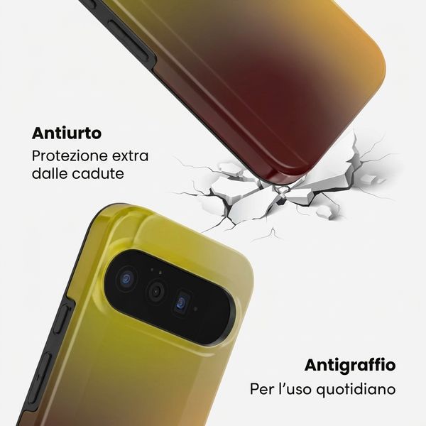 Selencia Cover posteriore Vivid con MagSafe Google Pixel 11 - Gradient Olive Dust