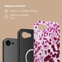 Selencia Cover posteriore Vivid con MagSafe Apple iPhone 17e / 16e - Cosmic Orchid