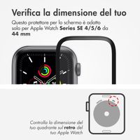 Accezz 2x pellicola protettiva con applicatore Apple Watch Series 4-6 / SE - 44 mm