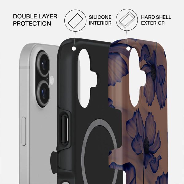 Burga Cover Posteriore Resistente con MagSafe Apple iPhone 17 - Velvet Night