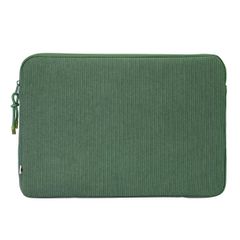 Selencia Cover per laptop in velluto a coste 13-14 pollici - Laptopsleeve - Sage Green
