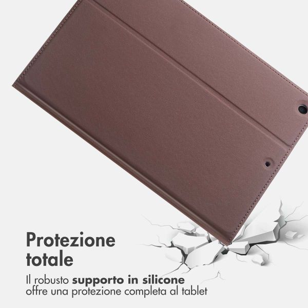 Accezz Cover Tablet Classica Apple iPad 9 (2021) 10.2 pollici / iPad 8 (2020) 10.2 pollici / iPad 7 (2019) 10.2 pollici - Marrone