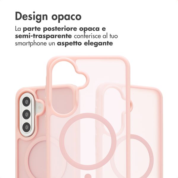 imoshion Cover posteriore Color Guard con MagSafe Samsung Galaxy A57 (5G) - Rosa chiaro