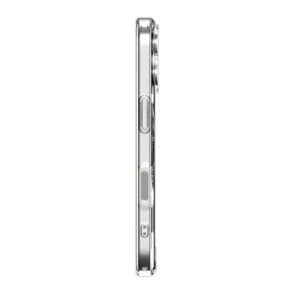 Spigen Cover Posteriore Ultra Ibrida con MagSafe Apple iPhone 17 - Clear / White
