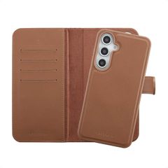 Selencia Libreria rimovibile Olyn con MagSafe Samsung Galaxy S24 FE - Marrone