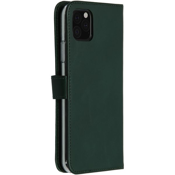 Selencia Cover a libro in vera pelle Apple iPhone 11 Pro Max - Verde