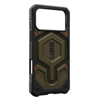UAG Cover Posteriore Monarch Pro Apple iPhone 17 Pro Max - Kevlar Element Green