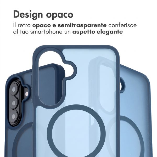 imoshion Cover posteriore Color Guard con MagSafe Samsung Galaxy A27 (5G) - Blu scuro