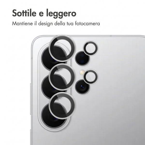 imoshion 2 Pack protezione lente fotocamera per Samsung Galaxy S26 Ultra - Silver Shadow