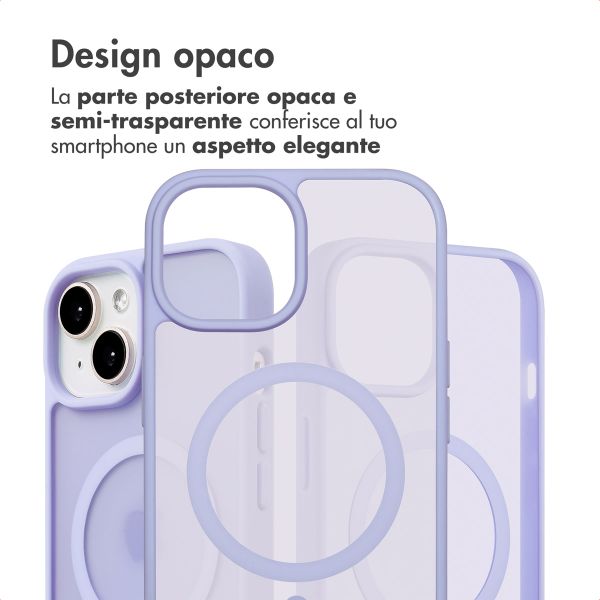 imoshion Cover posteriore Color Guard con MagSafe Apple iPhone 15 - Lilla