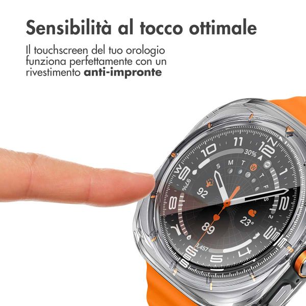 imoshion Cover rigida integrale Samsung Galaxy Watch Ultra (2024/2025) - Trasparente