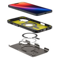 Spigen Cover Posteriore Corazzata Tough con MagSafe Apple iPhone 16 - Gunmetal