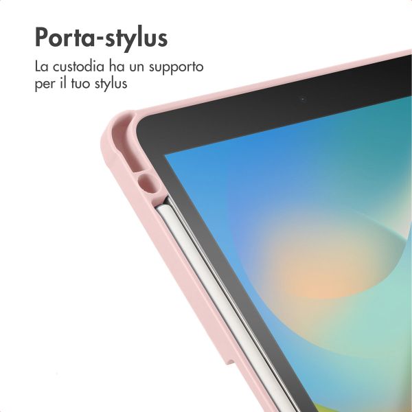 imoshion Cover Origami Apple iPad 9 (2021) 10.2 pollici / iPad 8 (2020) 10.2 pollici / iPad 7 (2019) 10.2 pollici - Rosa